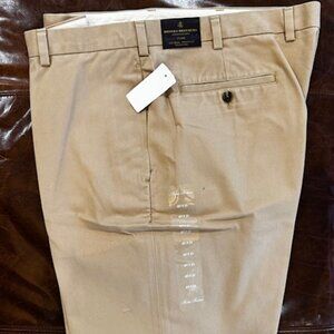 NEW Brooks Brothers Clark Chino Khaki Pants